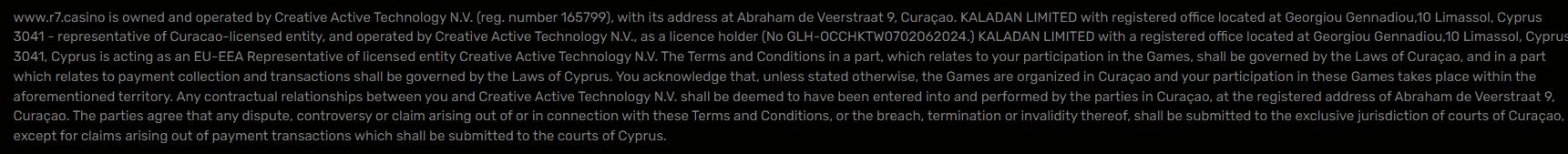 R7 Casino зеркало для Азербайджана